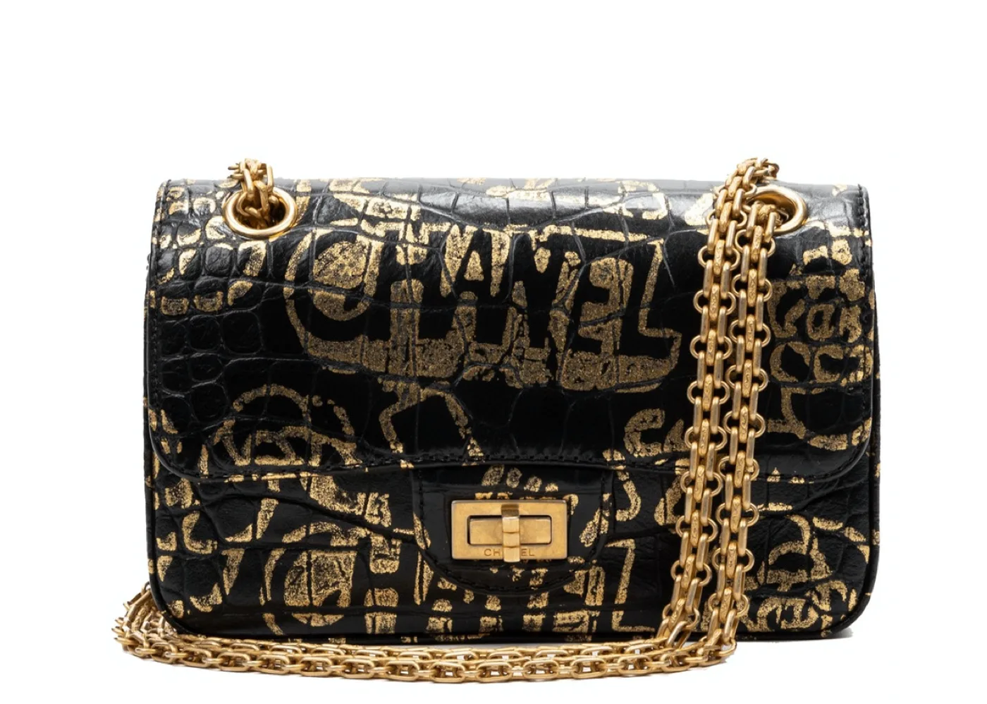 Chanel Mini Reissue Limited Edition Timeless Graffiti
