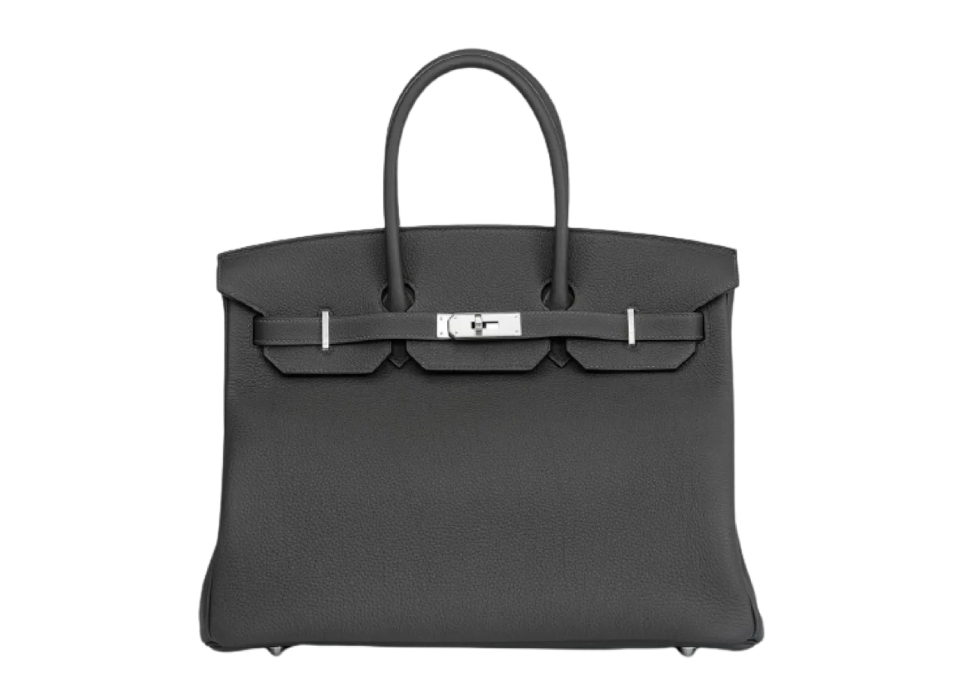 Hermes Birkin PHW 35 Graphite