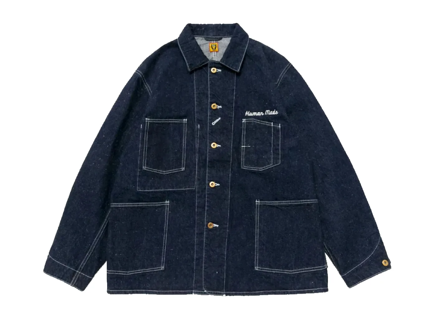 Human Made Denim Coverall Jacket Indigo