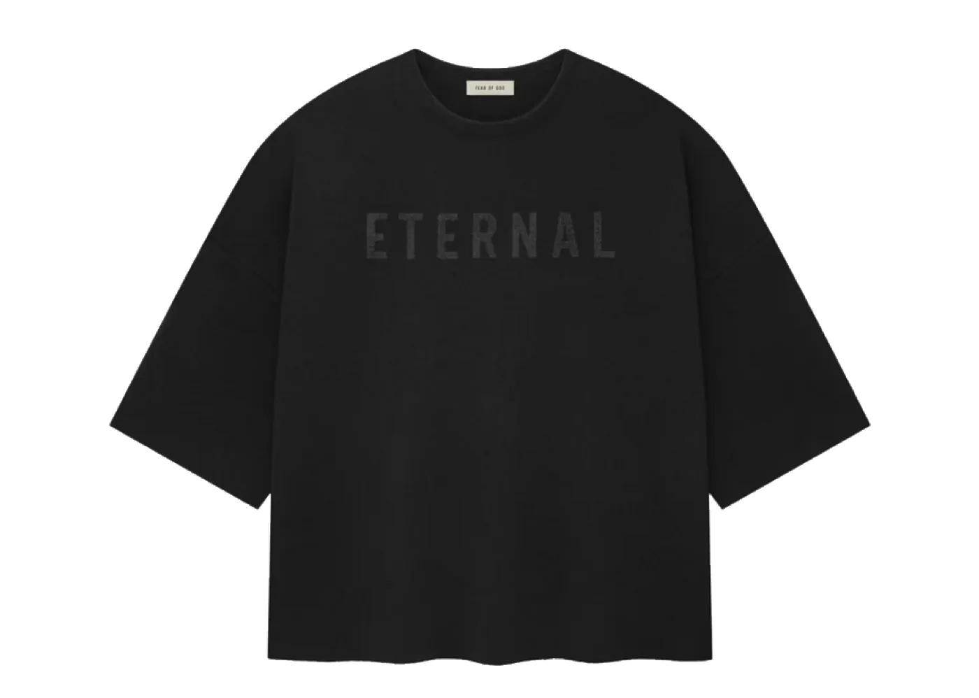 Fear Of God Eternal Knit Tee Black