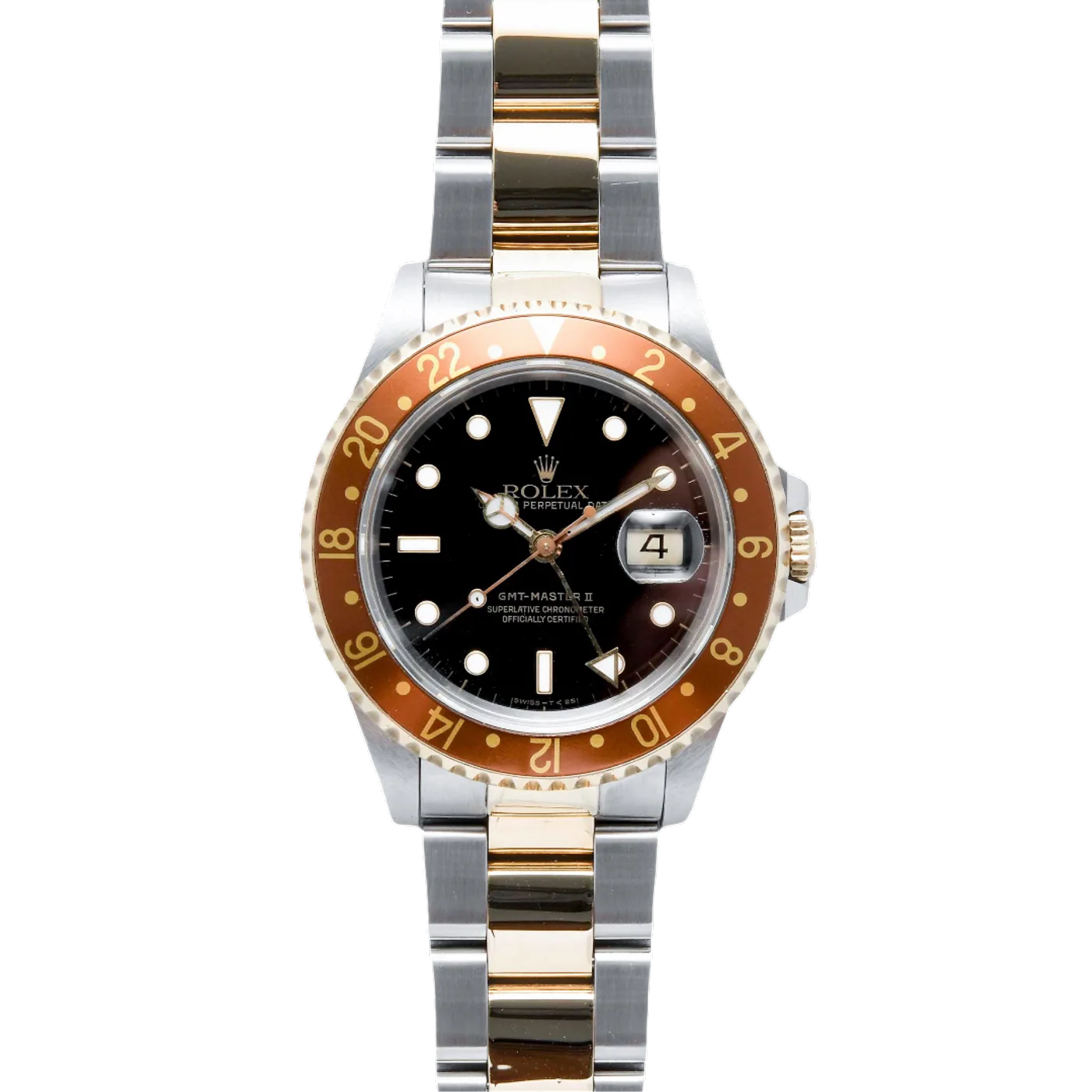 Rolex GMT-Master II Two-Tone Root Beer 16713