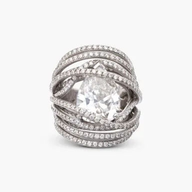 Diamond Ring weighing 4.49 carats