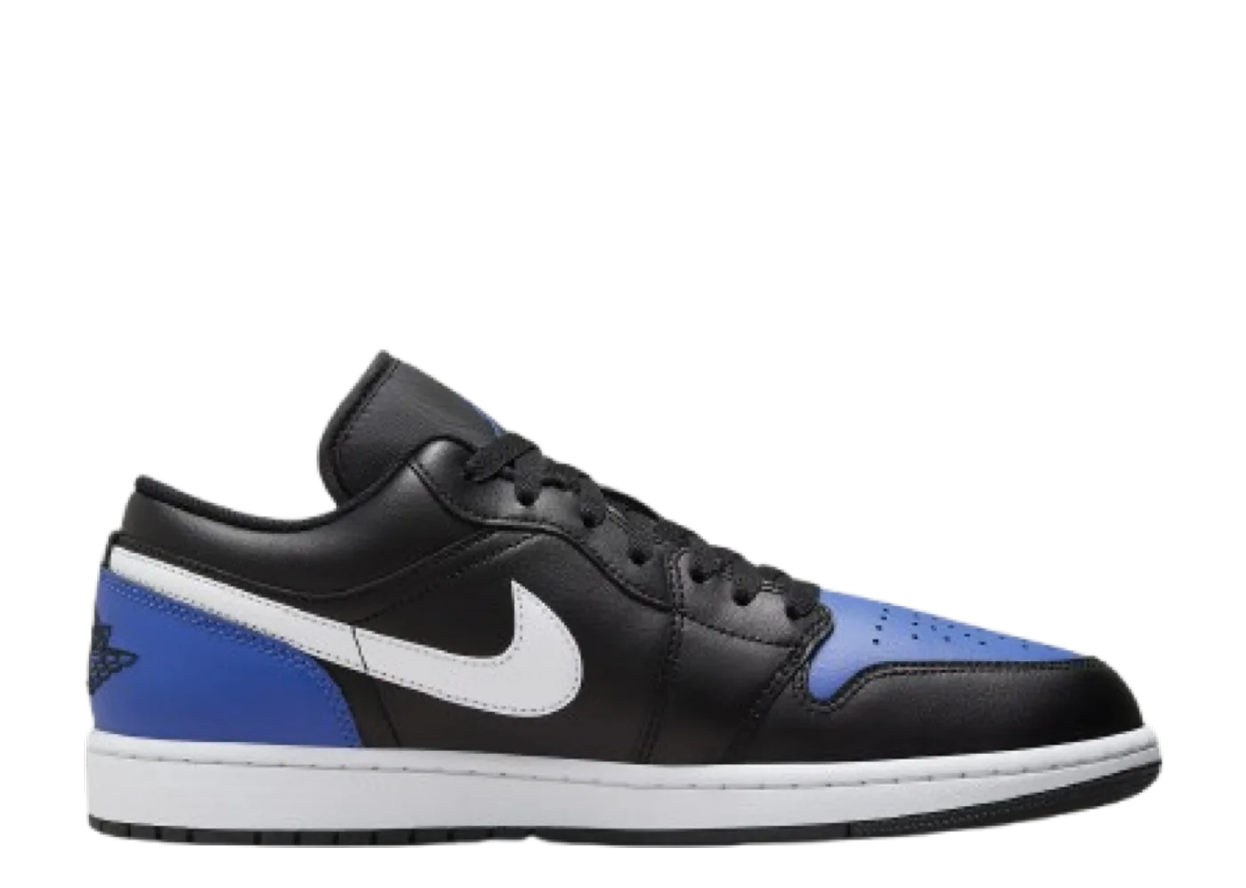 Air Jordan 1 Low Black Royal Toe