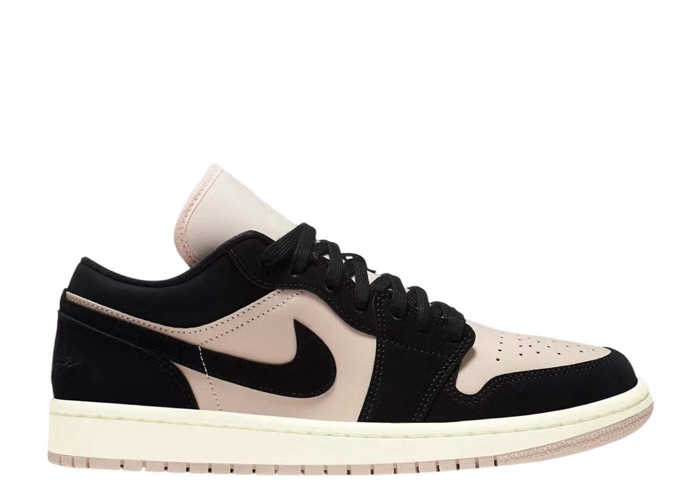 Air Jordan 1 Low Black Guava Ice (White Midsole) (Women's)